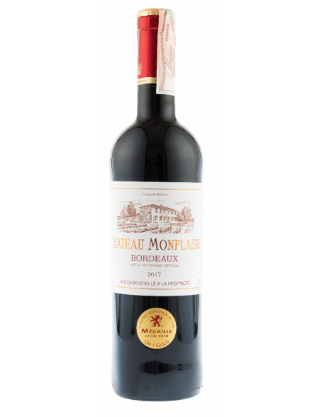Купить Вино Chateau Monplaisir красное сухое 0,75л