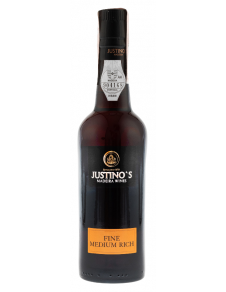Купить Вино Justinos Madeira Fine Medium Rich 0,375л белое полусладкое