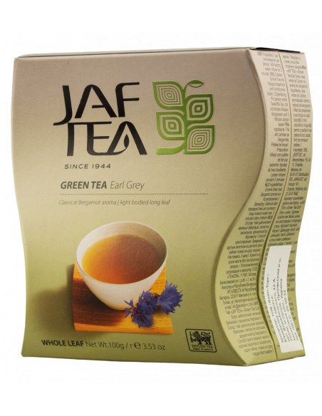 Купить Чай зелёного Earl Grey 100г Jafferjee Brothers