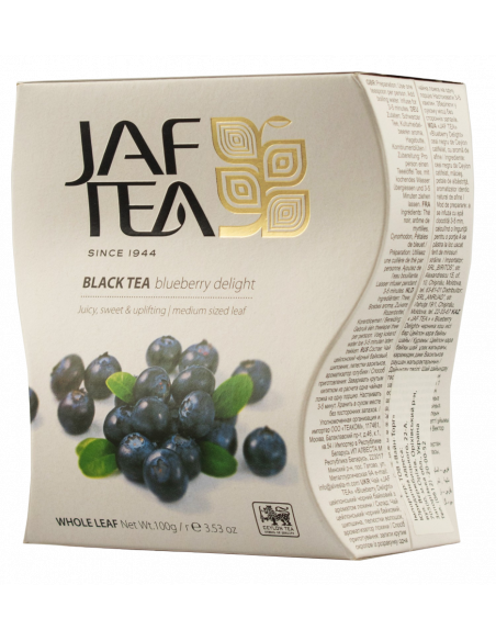 Купить Чай фруктовый с черникой Blueberry Delight 100г Jafferjee Brothers