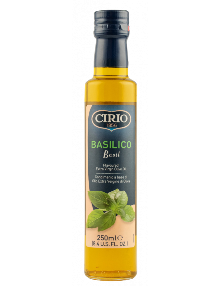 Купить Оливковое масло Extra Virgin Flavoured Basil с базиликом 0,25 Pietro Coricelli