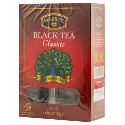 КупитьЧай черный Orange Pekoe 250г картон Mabroc