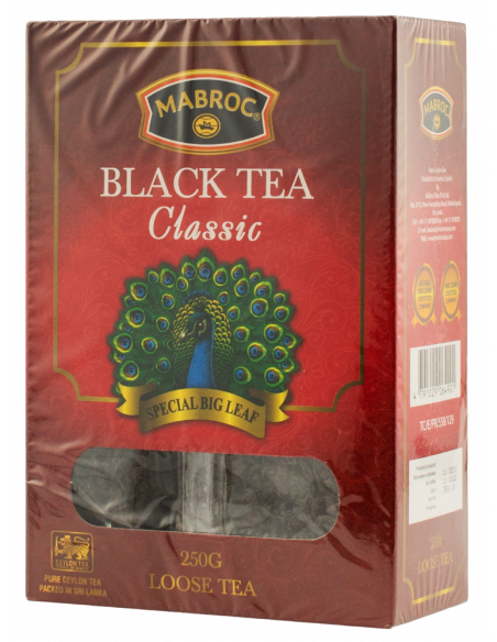 КупитьЧай черный Orange Pekoe 250г картон Mabroc