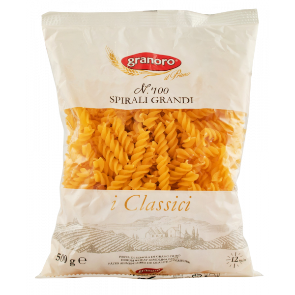 Купить Паста SPIRALI GRANDI 500г Granoro