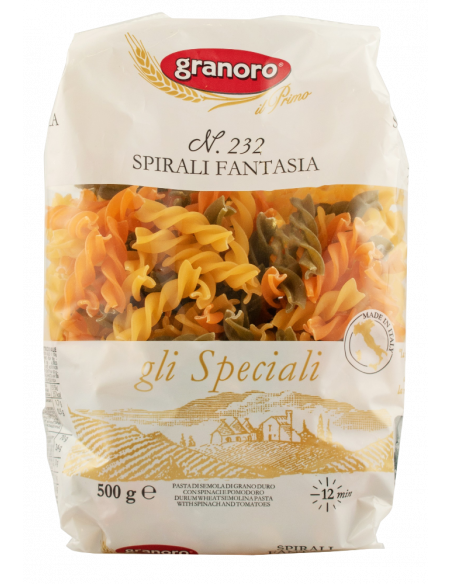 Купить Паста SPIRALI FANTASIA 500г Granoro