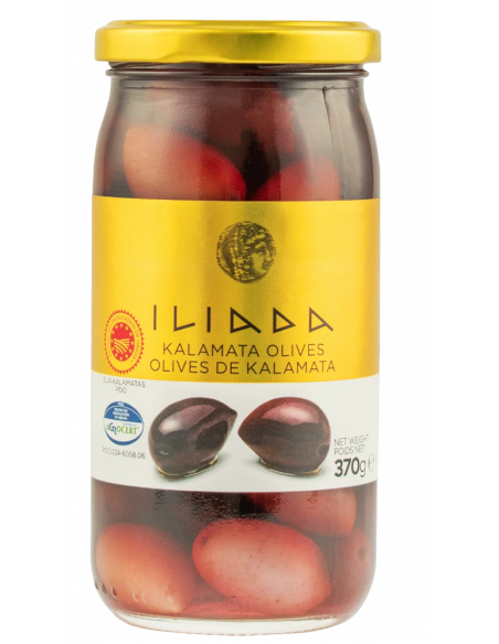 Купить Оливки черные ILIADA Kalamata 370г
