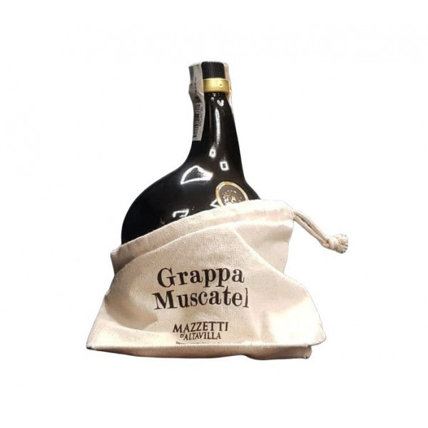 Купить Купить Grappa Muscatel 0,7л 43% джутовый мешок