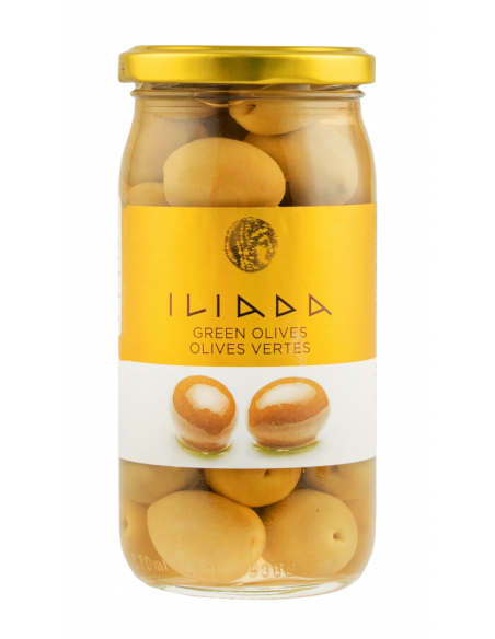 Купить Оливки зеленые ILIADA Green Olives 370г