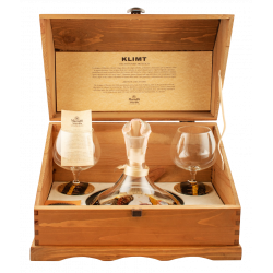 Купить Набор художники Klimt Grappa Moscato 0.7л 2 бокала Mazzetti