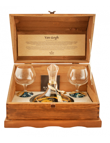 Купить Набор художники Van Gogh Grappa Nebbiolo da Barbaresco 0.7л 2 бок Mazzetti
