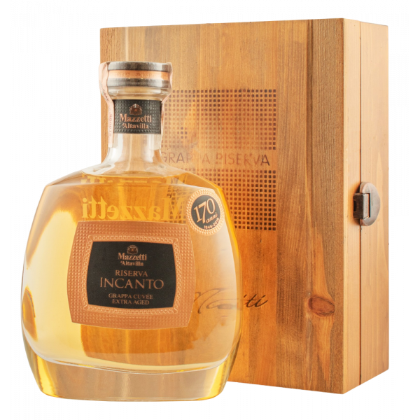 Купити Граппа Grappa Nebbiolo Da Barbaresco Incanto 0,7л дер.коробка Mazzetti