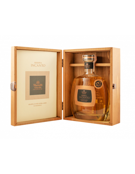 Купить Граппа Grappa Nebbiolo Da Barbaresco Incanto 0,7л дер.коробка Mazzetti