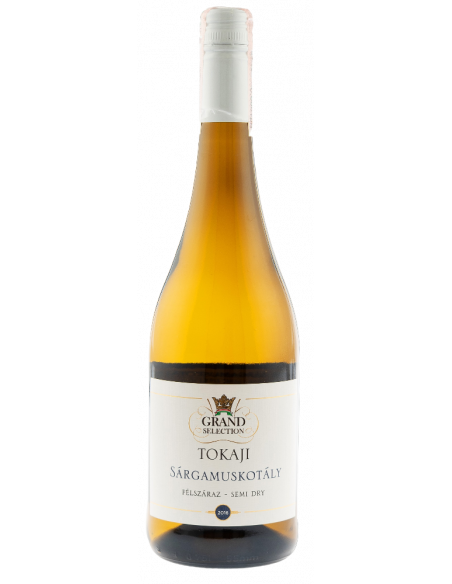 Купить Вино Grand Selection Tokaj s.muskotály белое полусухое