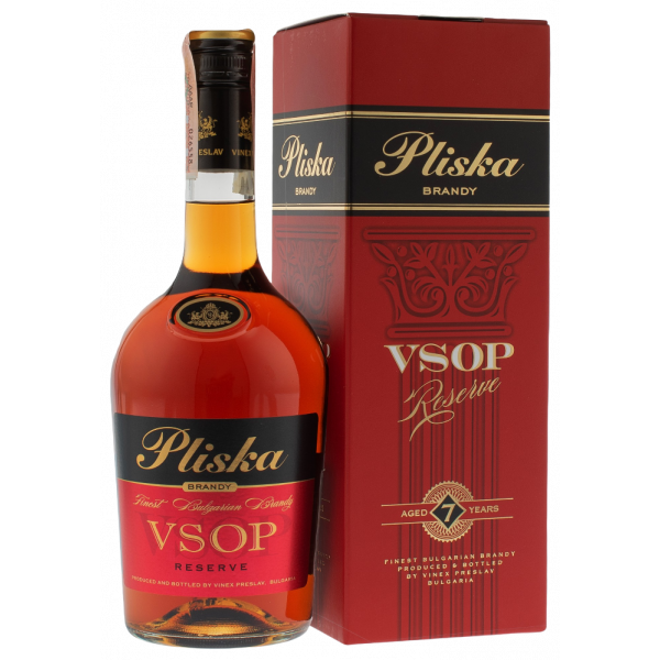 Купить Бренди Pliska Reserve VSOP 0,7 коробка