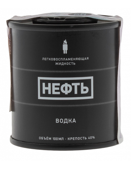 Купить Баррель водки Neft black 0,1л Австрия