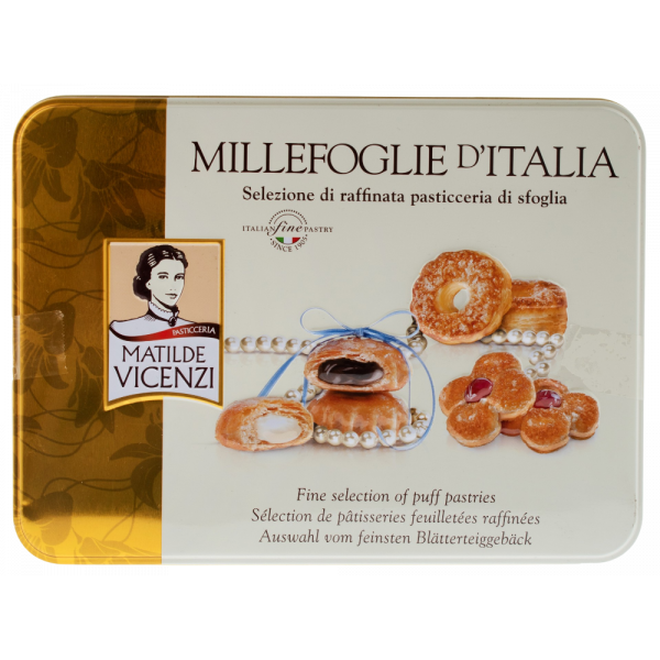 Купить Печенье Millefoglie D\'italia 375г ж/б Италия Vicenzi