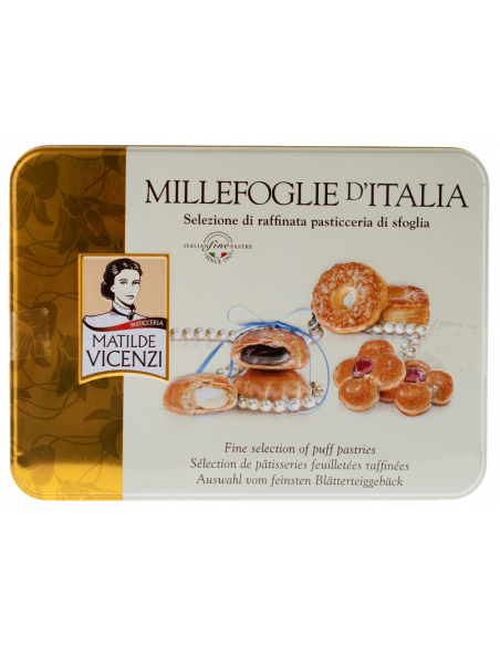 Купить Печенье Millefoglie D\'italia 375г ж/б Италия Vicenzi
