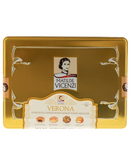 Купить Печенье Verona 907г ж/б Италия Vicenzi