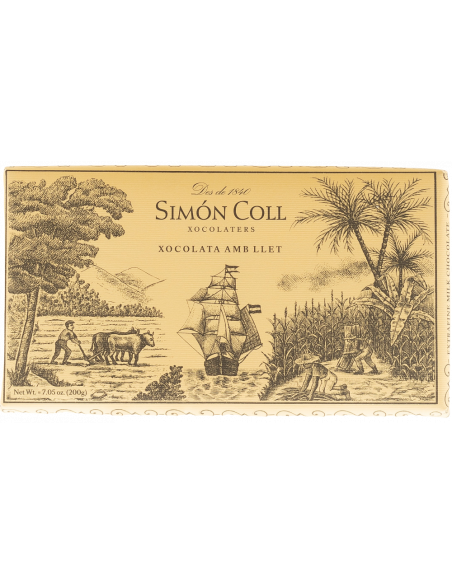 Купить Шоколад Con Leche Extrafino молочный 200г Испания  Simon Coll