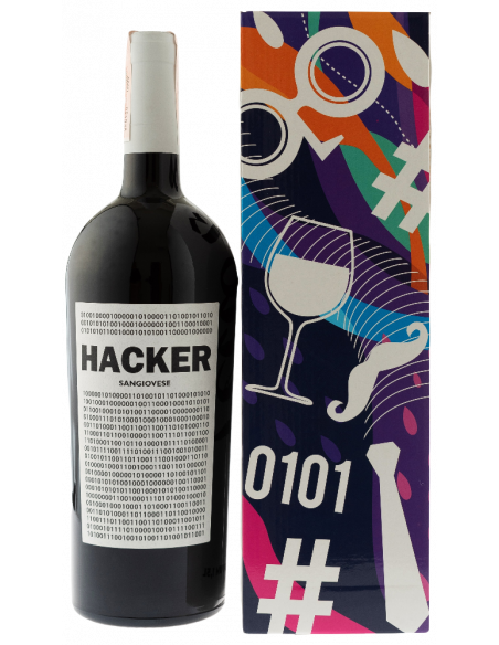 Купить Вино Hacker Sangiovese IGT красное сухое 1,5л коробка Ferro13