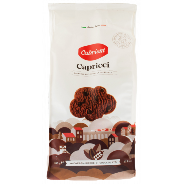 Купить Печенье Biscotti Capricci 650г Италия Cabrioni