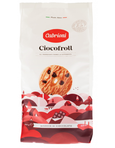 Купить Печенье Biscotti Ciocofroll 650г Италия Cabrioni