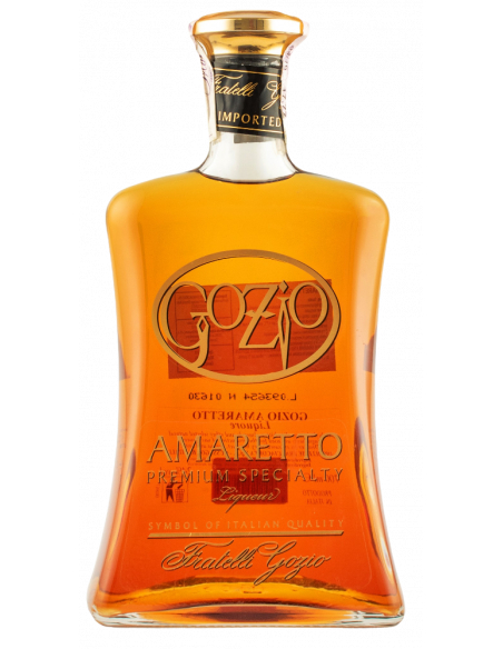 Купить Ликер Amaretto Gozio 0,7л металлический тубус Franciacorta