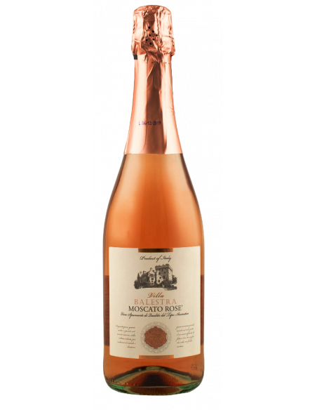 Купить Вино игристое Moscato Spumante розовое полусладкое Villa Balestra