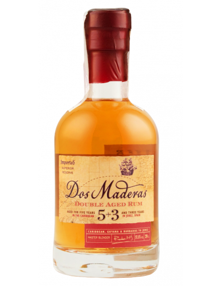 Купить Ром Dos Maderas 5+3yo 0,2л