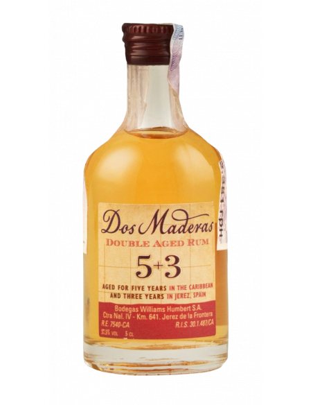 Купить Ром Dos Maderas 5+3yo 0,05л