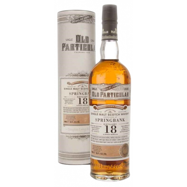 Купить Виски Old Particular Springbank 18 Years Old Single Cask в тубусе