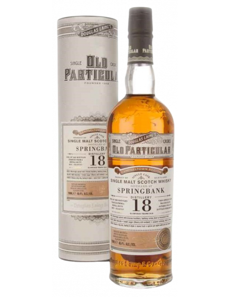 Купить Виски Old Particular Springbank 18 Years Old Single Cask в тубусе
