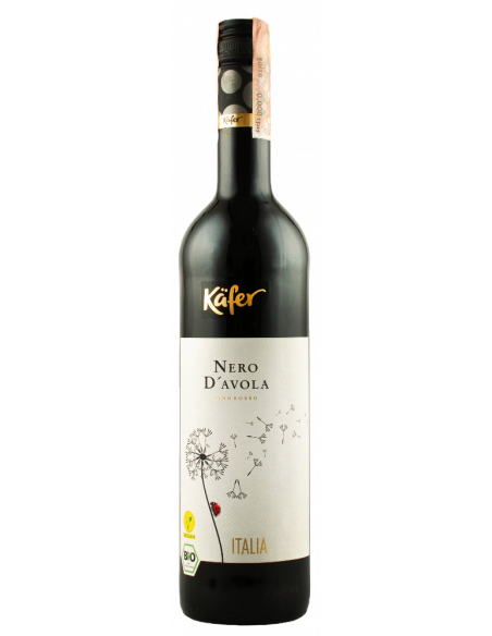Купить Вино Nero d Avola Bio Vegan DOC Kafer красное сухое