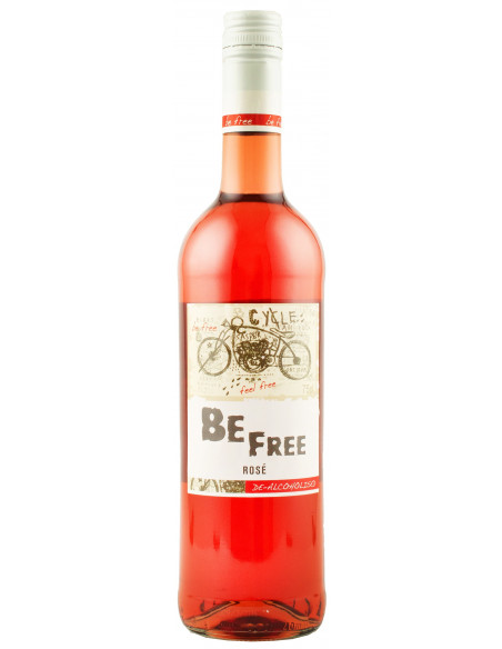 Купить Вино безалкогольное Rose розовое полусладкое Be Free