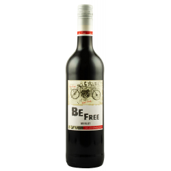 Купить Вино безалкогольное Merlot красное полусладкое Be Free
