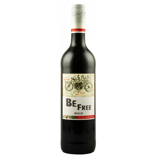 Купить Вино безалкогольное Merlot красное полусладкое Be Free