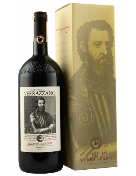 Вино Chianti Classico DOCG 2016 красное сухое 1,5л Verazzano