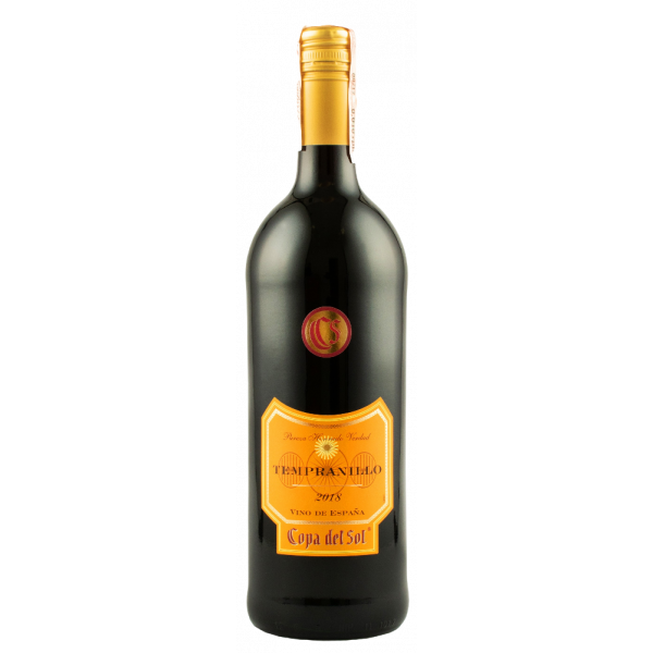 Купить Вино Copa del Sol Tempranillo красное полусухое 1л