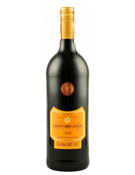 Купить Вино Copa del Sol Tempranillo красное полусухое 1л