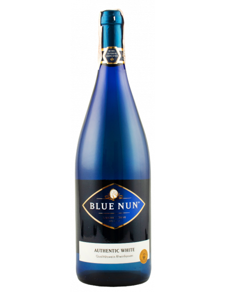 Купить Вино Authentic Qualitatswein белое полусладкое 1л Blue Nun