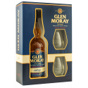 Купить Виски Glen Moray Classic 0,7л в коробке + 2 стакана