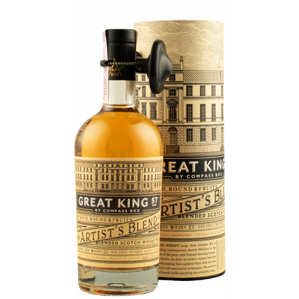 Купить Виски Great King Street Artist 0,5л тубус Compass Box