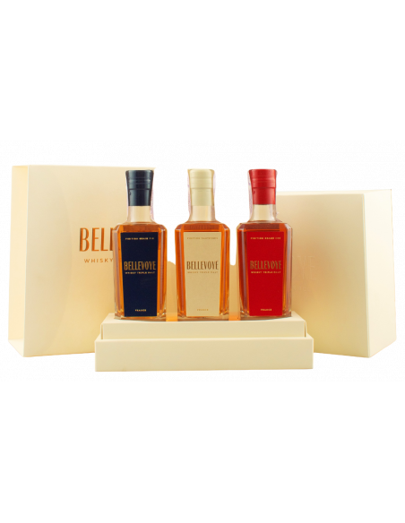 Купить Набор виски Bellevoye Tricolore 3*0,2л