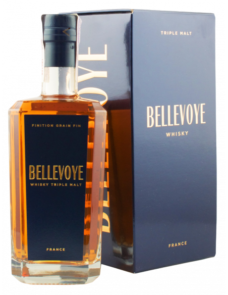Купить Виски Bellevoye Fine Grain Finish 0,7л синяя коробка