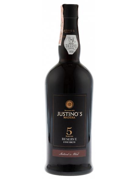 Купить Вино Madeira Reser.Fine Rich 5yo белое десертное Justinos