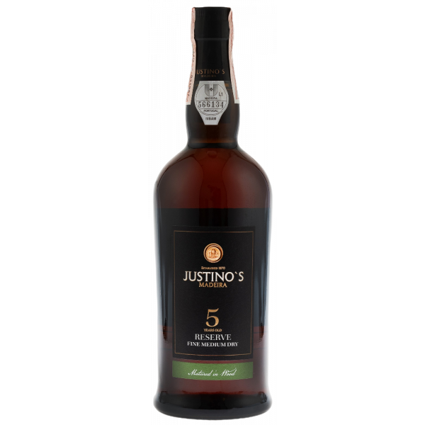 Купить Вино Madeira Reser.Fine Medium Dry 5yo белое Justinos полусухое