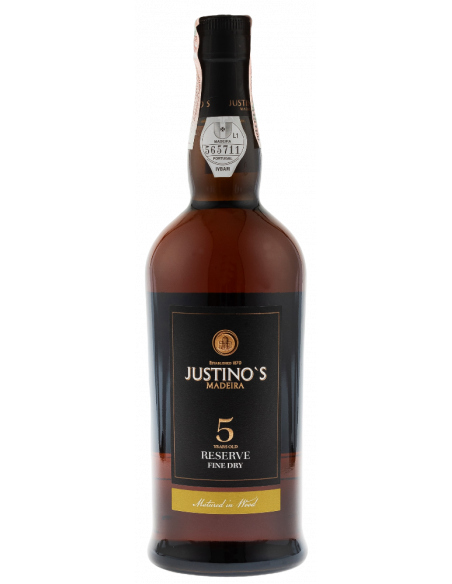 Купить Вино Madeira Reser. Fine Dry 5yo белое сухое Justinos