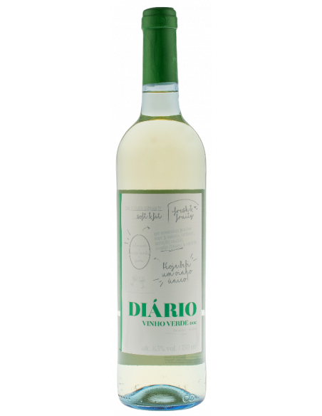 Купить Зеленое вино Vino Verde Diario белое полусухое