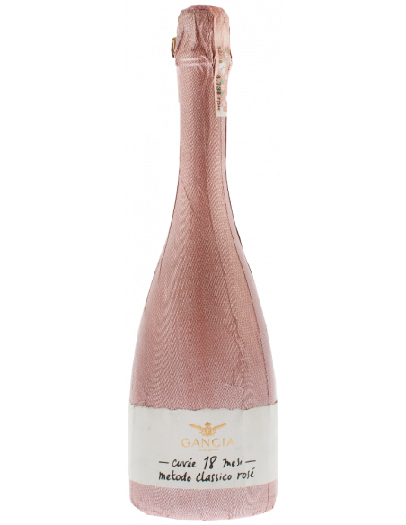 Купить Вино игристое Cuvee 18 Mesi DOC розовое брют Gancia