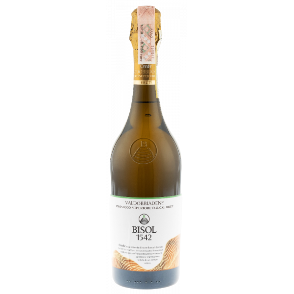 Купить Вино игристое Prosecco Valdobbiadene Crede белое брют Bisol